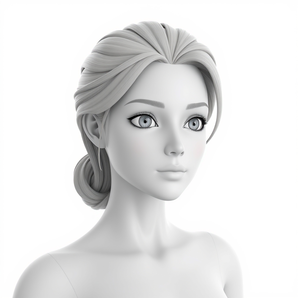 3d model of female