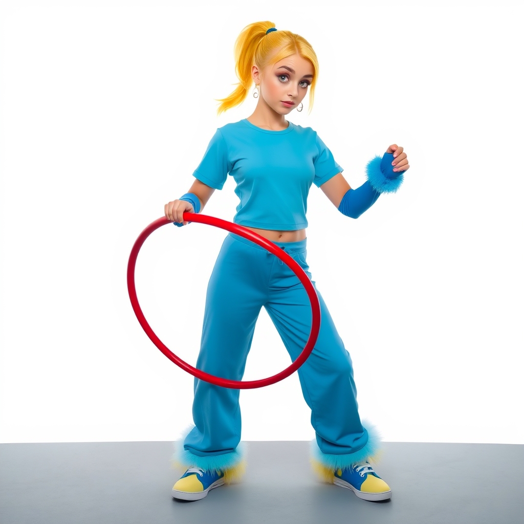 short one yellow ponytail hair short woman hair woman light 