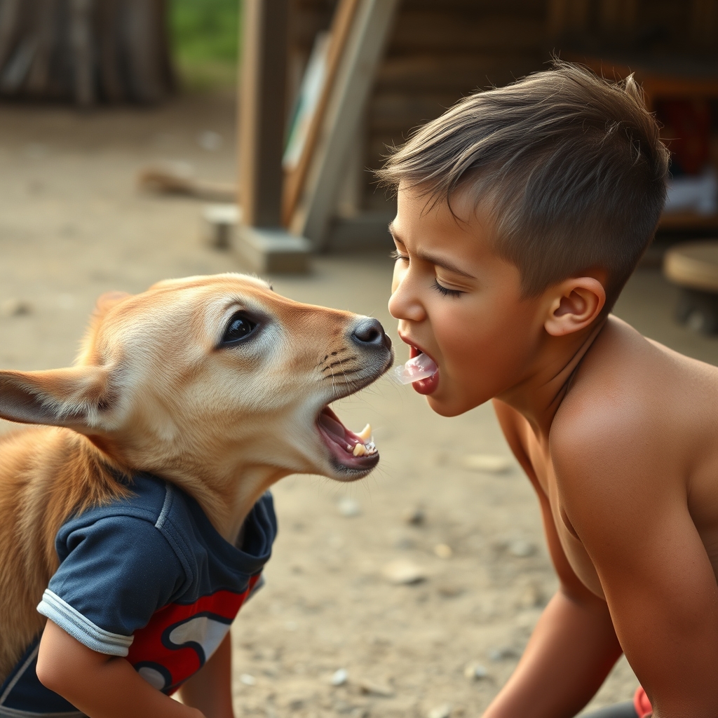 milf peeing in boy's mouth