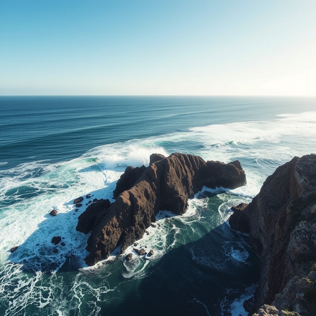 FOTO DE UMA ENORME BALEI NO OCEANO