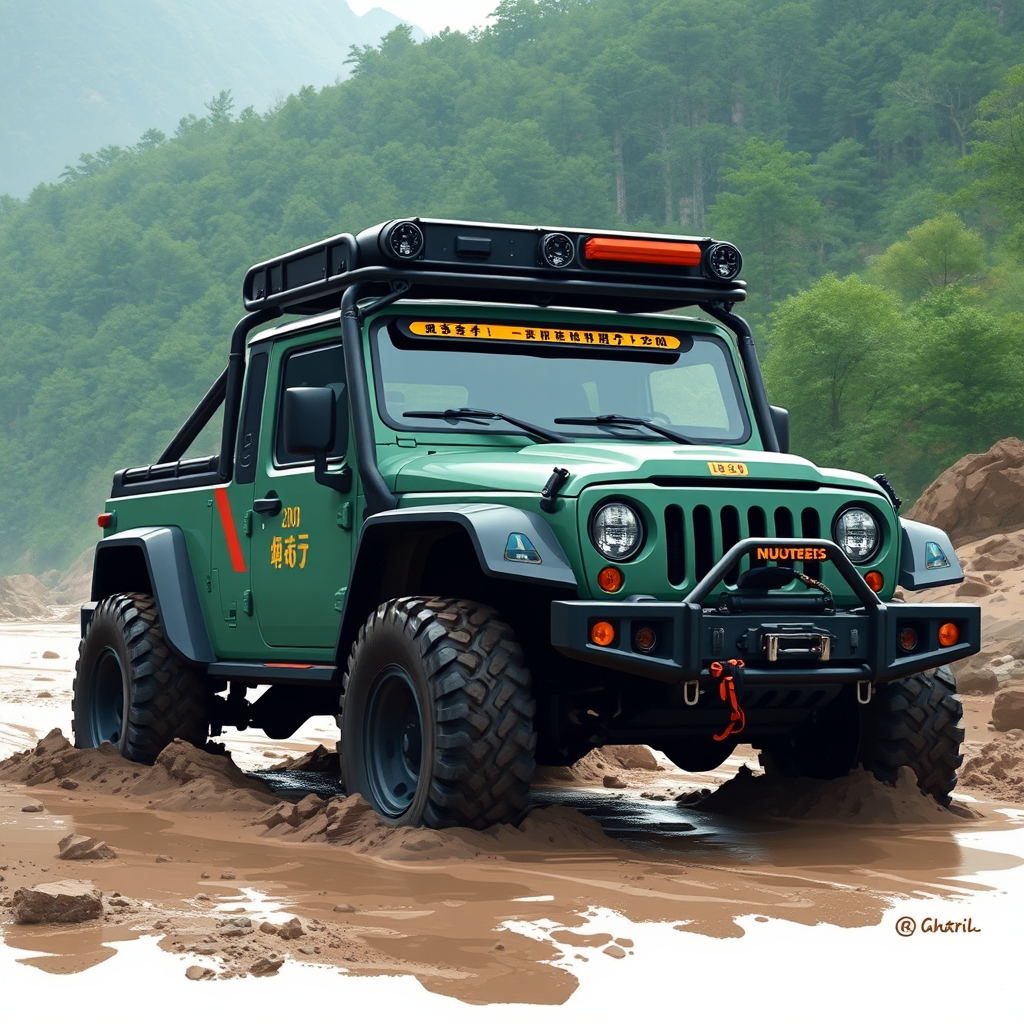I want a Beijing Bigou mountain off-road vehicle to go off-r