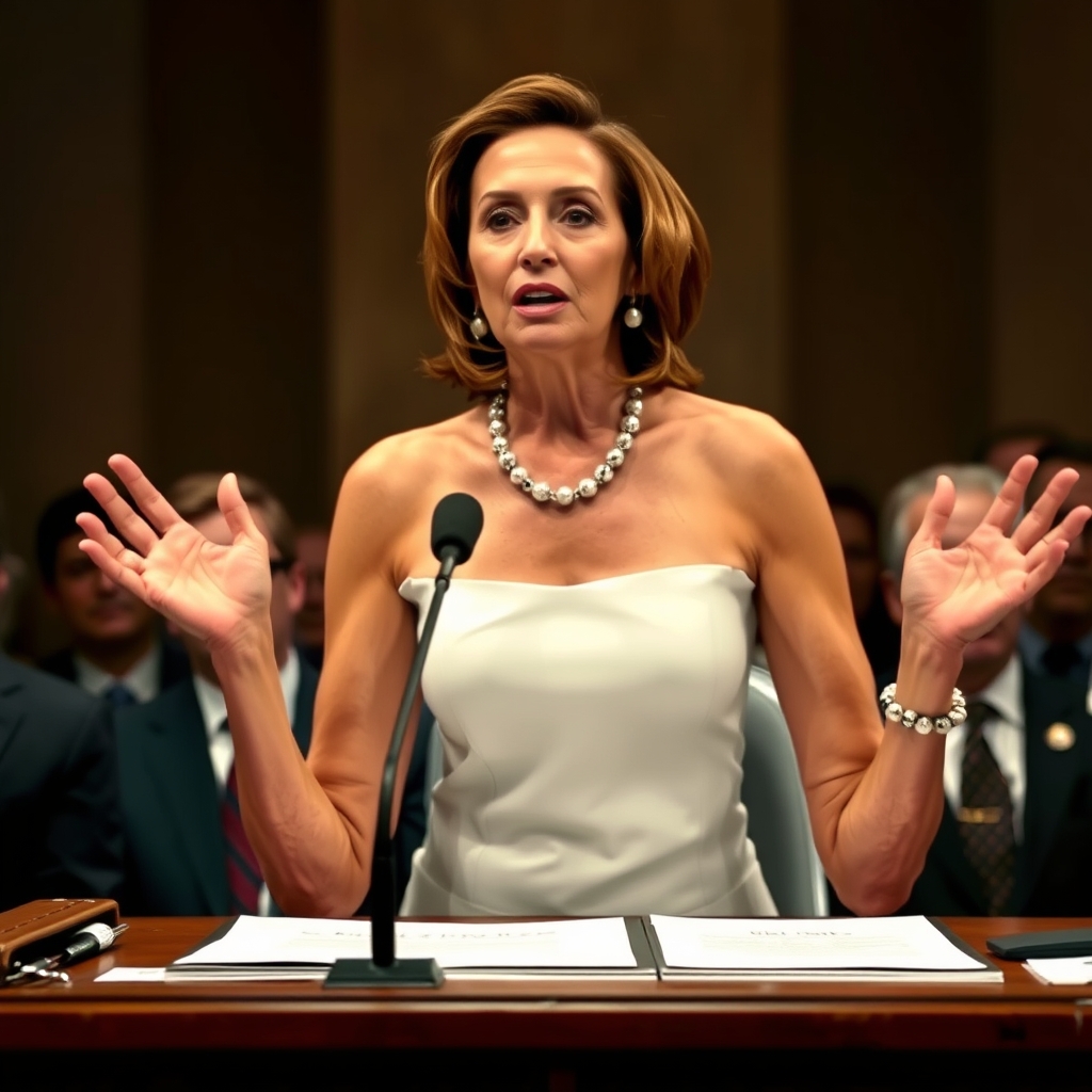 Nancy pelosi topless