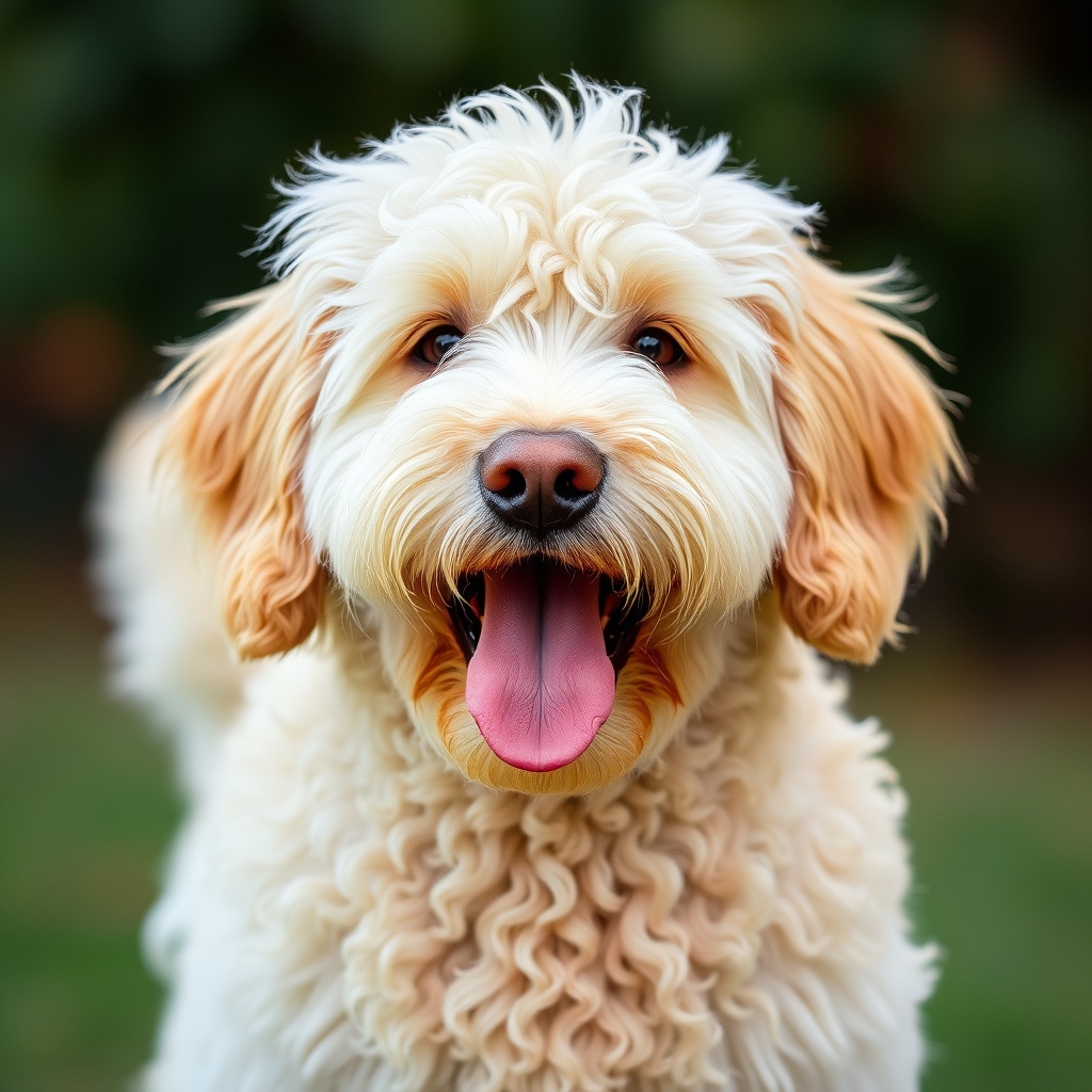 Happy Labradoodle
