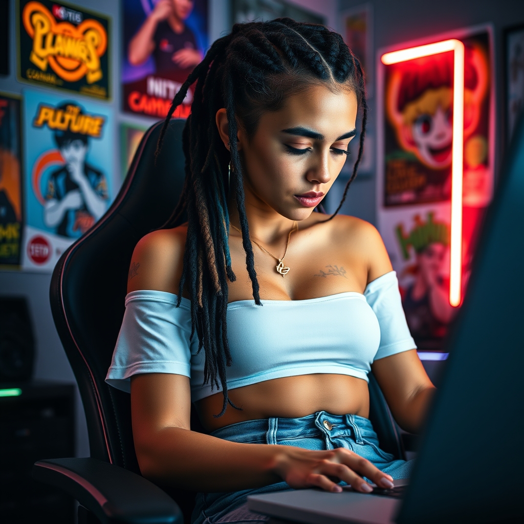 (human), A young captivating 22-year old Brazilian female st