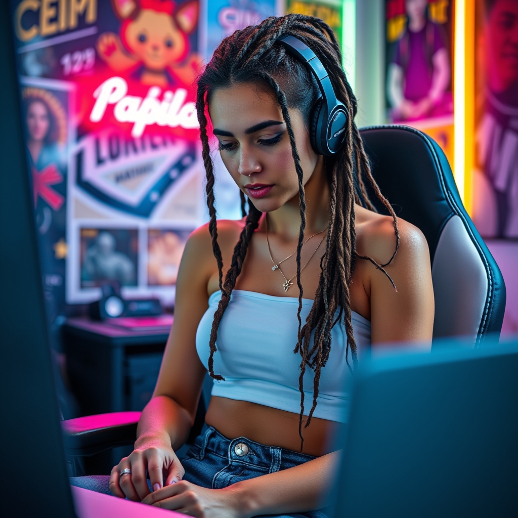 (human), A young captivating 22-year old Brazilian female st